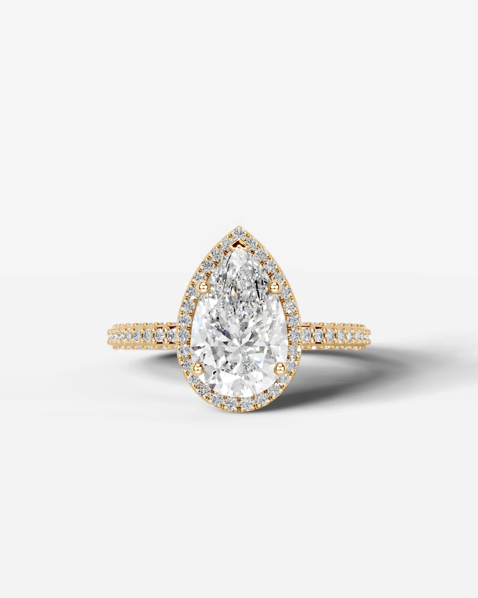 Marquise Solitaire With Tulip Prongs Lab Grown Diamond Engagement Ring